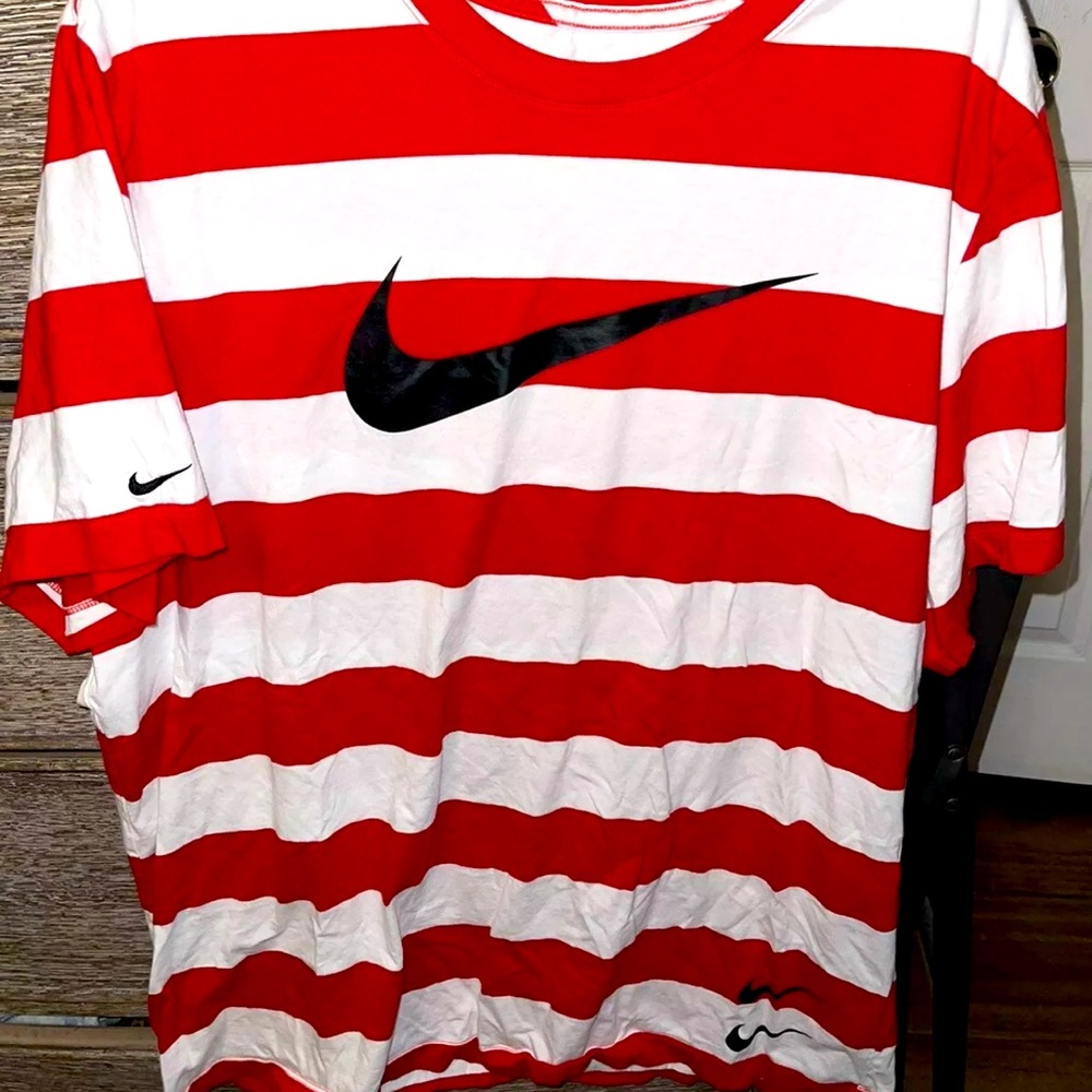 Nike Nsw Swoosh Stripe Tee XXL
